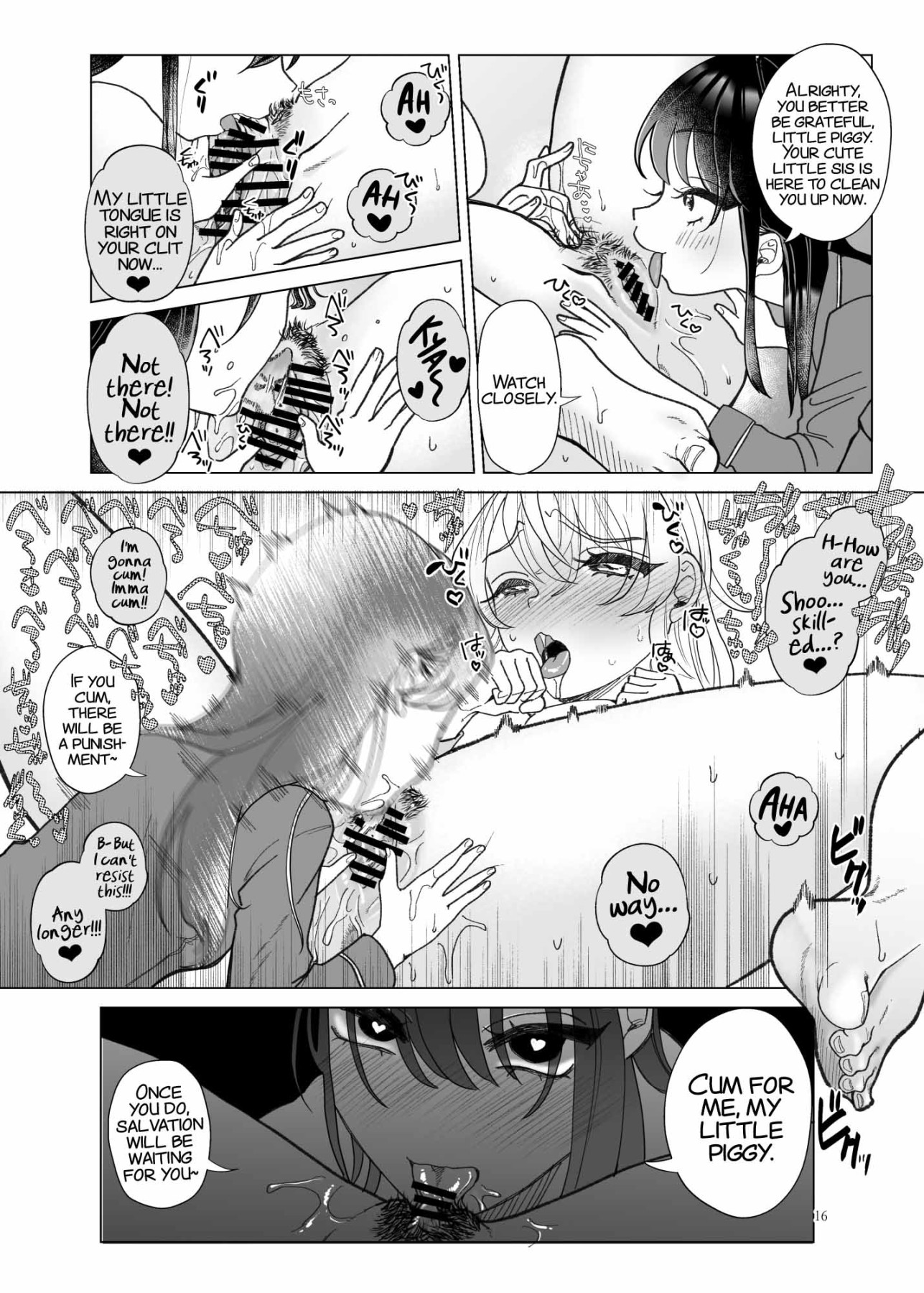 hentai manga Being Trained By My Little Sister